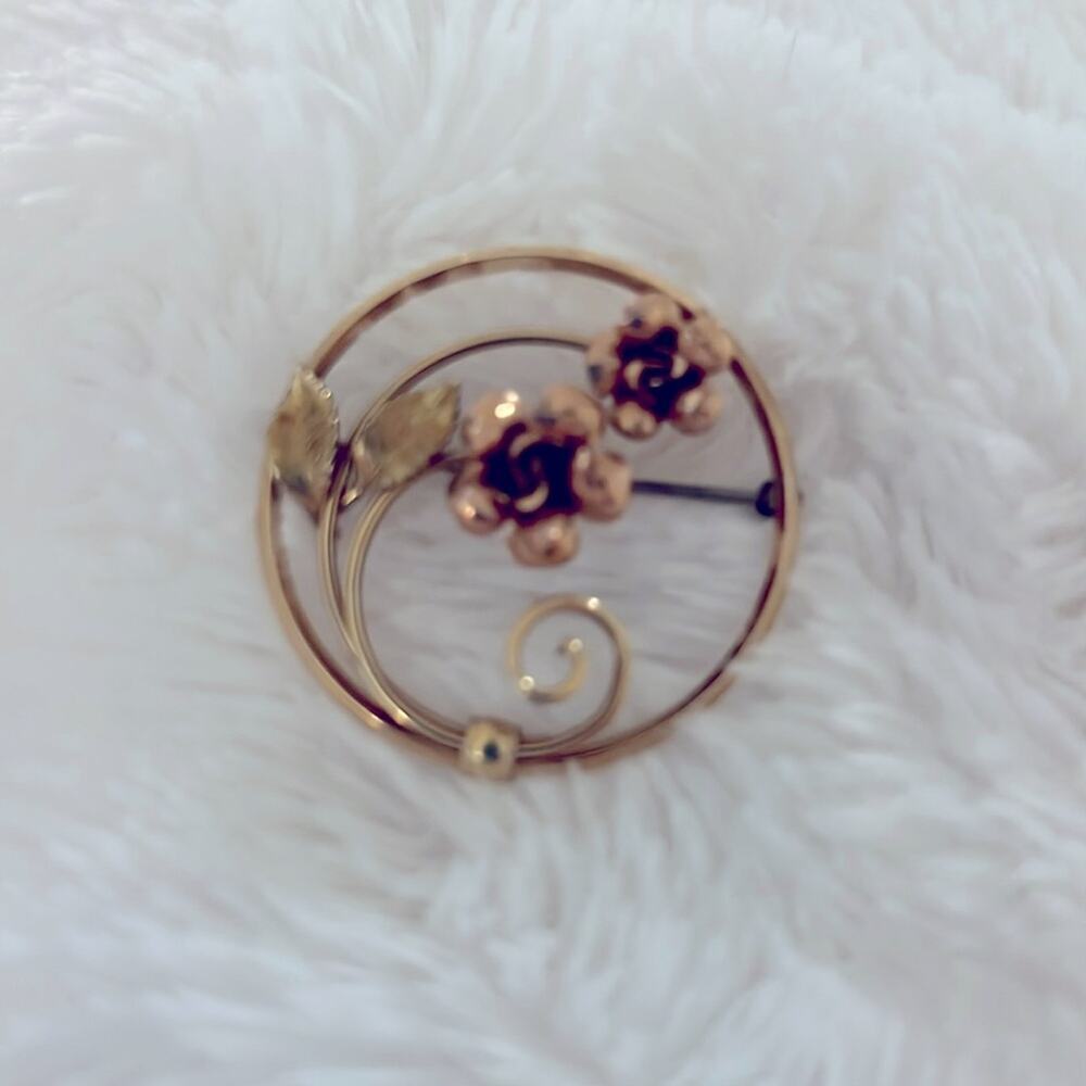 Vintage Krementz Gold Filled Brooch